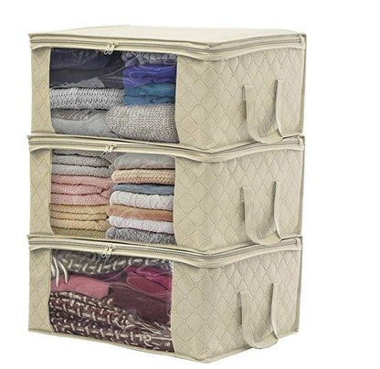 Non-woven Wardrobe Storage Bag Quilts Clothing