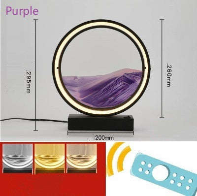 Creative Fashion Romantic Simple Bedroom Quicksand Table Lamp