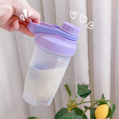 Blender Shaker Bottle With Scale Protein Shakes Leakproof For Powder Workout Gym Fitness Sport Mixing Cup Water Bottle Kitchen Gadgets