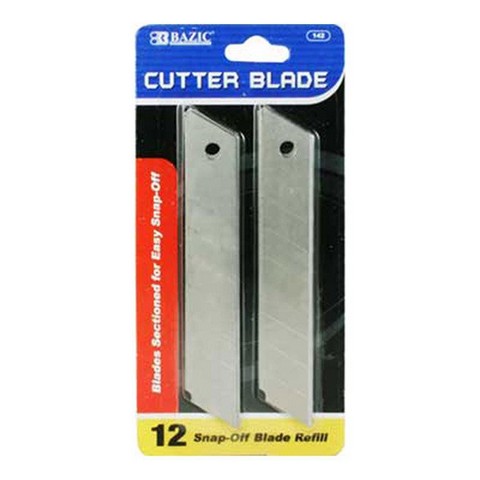 Bazic 142   Cutter Replacement Blades (12/Pack)  Case of 24