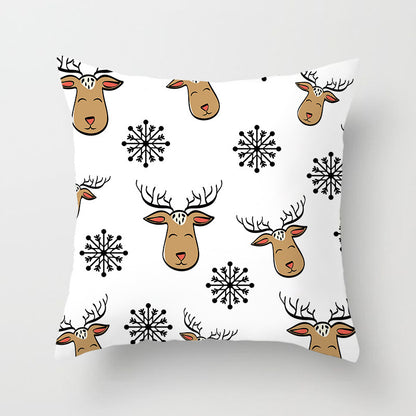 Home Nordic Style Cushion Christmas Pillow Cover