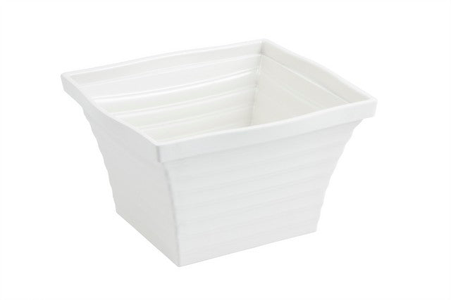 Bon Chef 53101IVORY 10.25 x 9 x 6 in. Americana Square 6 quart Bowl&#4