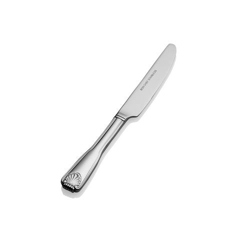 Bon Chef S2017 6.90 in. Shell Euro Solid Handle Butter Knife, Pack