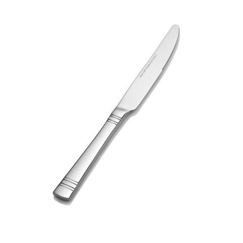 Bon Chef S2612 9.17 in. Julia Euro Solid Handle Dinner Knife, Pack