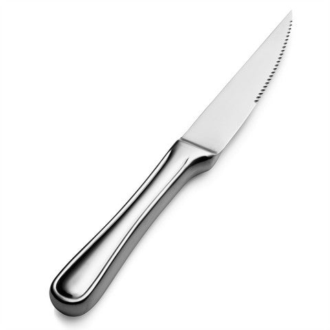 Bon Chef S320 9.75 in. Tuscany Gaucho Steak Knife Hollow & Handle,