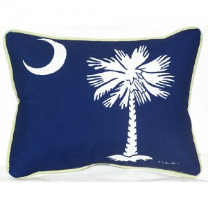 Betsy Drake HJ235 Palmetto Moon Throw Pillow- 16 x 20 in.