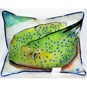 Betsy Drake ZP405 Stingray Throw Pillow- 20 x 24 in.