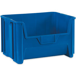 Box Partners BING110 Blue Giant Stackable Bins- 3