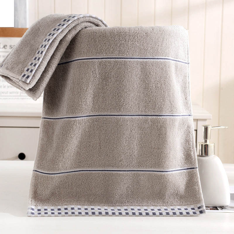 Soft absorbent facial towel couple adult towel