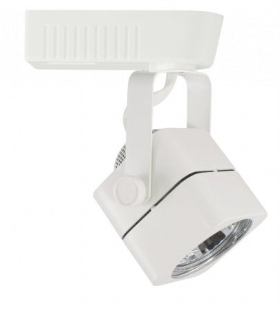 Cal LightingHT-263-WH 1 Light Square Track Head- White