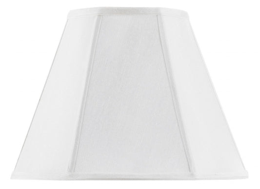 Cal Lighting SH-8106-14-WH 14 in. Vertical Piped Basic Empire Shade- W