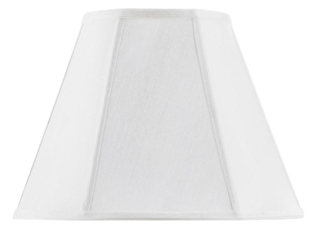 Cal Lighting SH-8106-18-WH 18 in. Vertical Piped Basic Empire Shade- W