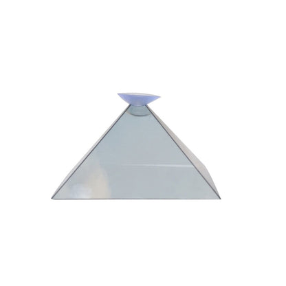 DIY Holographic 3D Projector Pyramid Virtual Stereo Naked Eye