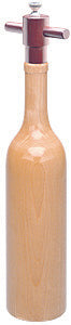 Chef Specialties 16005 14.5 Inch - 37cm Tall Wooden Wine BottleNatural