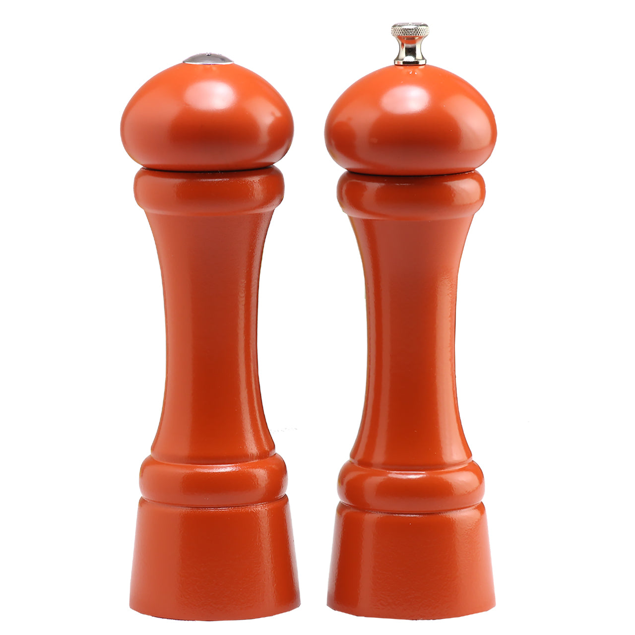 Chef Specialties 08900 8 in. Butternut Orange Pepper Mill and Salt Sha