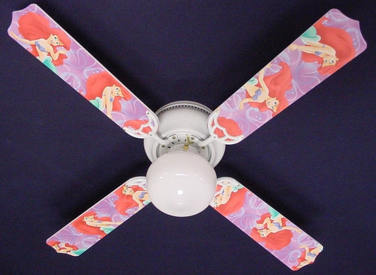 Disney Little Mermaid Ariel Ceiling Fan 42 in.