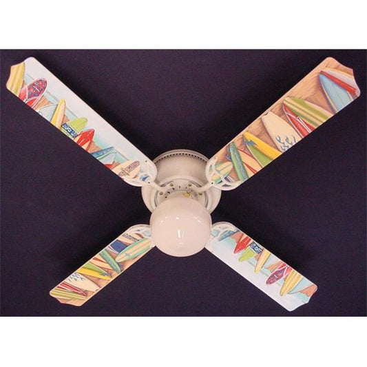 Hawaiian Surfboards Ceiling Fan 42 in.