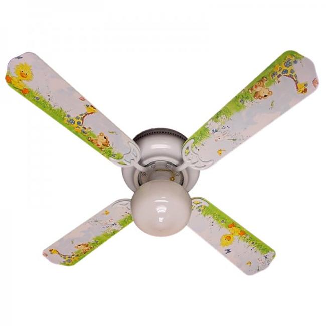 Ceiling Fan Designers 42FAN-NURS-LSSZ Little Suzy'S Zoo Ceiling F