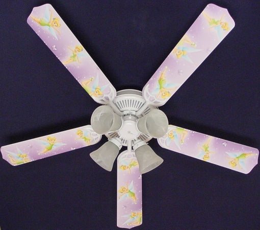 Ceiling Fan Designers 52FAN-DIS-TPFP Tinkerbell Fairy Purple Ceiling F