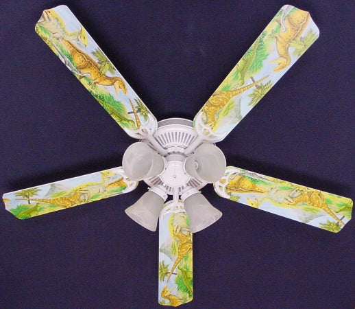 Ceiling Fan Designers 52FAN-KIDS-DDTJ Dinosaurs T-Rex Jurassic Ceiling