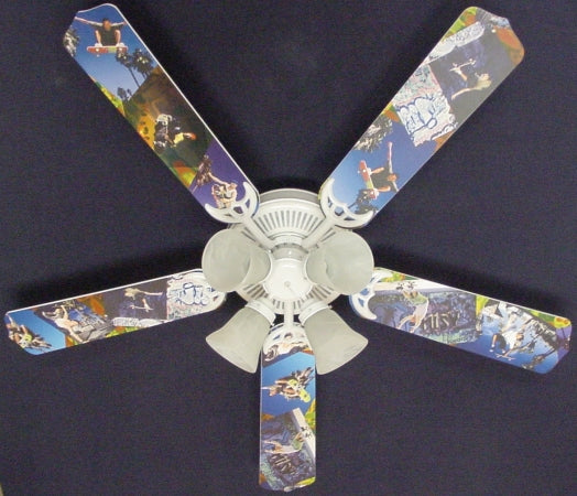 Ceiling Fan Designers 52FAN-KIDS-RSS Radical Skateboards Ceiling Fan 5