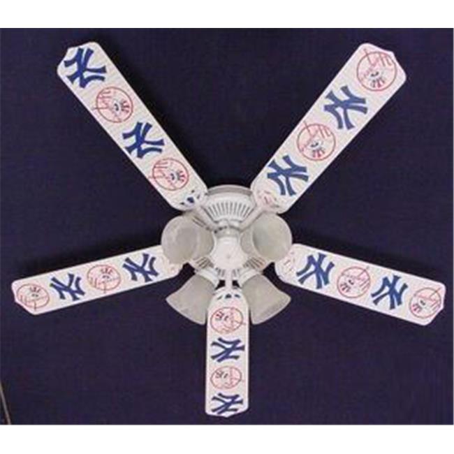 Ceiling Fan Designers 52FAN-MLB-NYY MLB York Yankees Baseball Ceiling