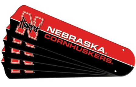 Ceiling Fan Designers 7990-NEB New NCAA NEBRASKA CORNHUSKERS 52 in. Ce