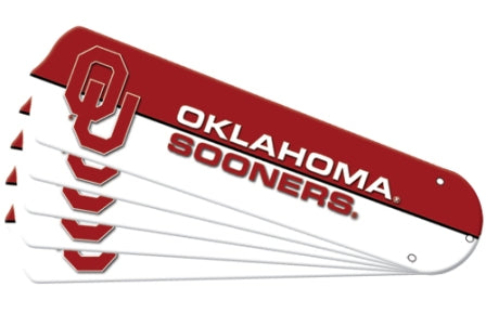 Ceiling Fan Designers 7990-OKL New NCAA OKLAHOMA SOONERS 52 in. Ceilin