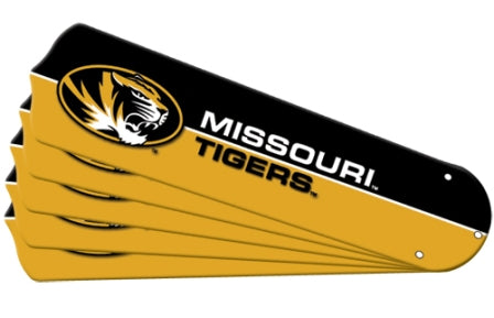 Ceiling Fan Designers 7992-MIZ New NCAA MISSOURI TIGERS 42 in. Ceiling