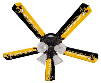 Ceiling Fan Designers 7995-GAT New NCAA GEORGIA TECH YELLOW JACKETS 52