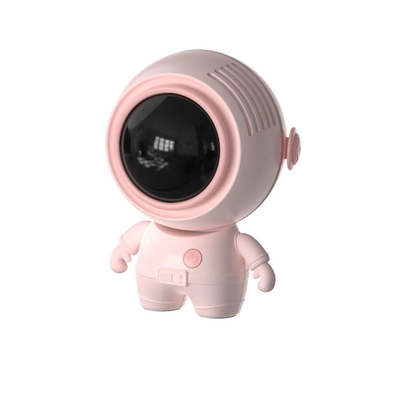 Small Handheld Personal Neck Fans USB Rechargeable Astronaut