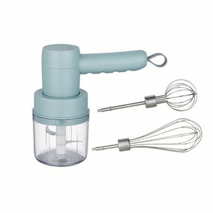 Three-in-one Electric Egg Beater Handheld Baking Tool