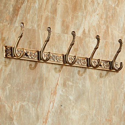 Punch-free Hook Door Behind The Door Hanger Hook Antique Row Hook Hanger Wall Hanging Retro Coat Hook Wall