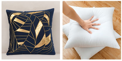 Dutch velvet gilded pillow case