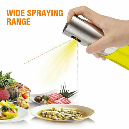 Stainless Olive Oil Sprayer Cooking Mister Spray Fine Bottle Kitchen US