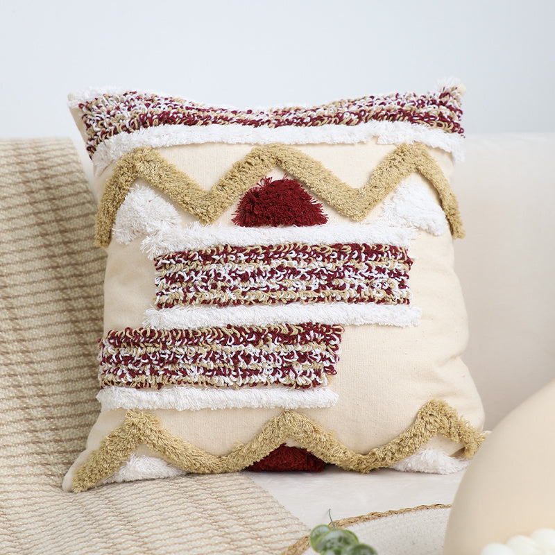 Art Throw Case Cushion Bay Window Square Pillow