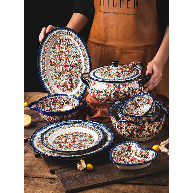 Creative Dishes Set For Polish Ceramics