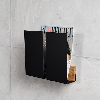 Modern Wall Magazine Rack WINGS