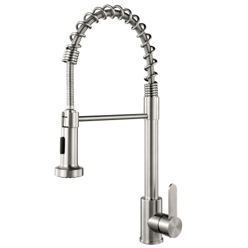 Stainless Steel Single Bowl Undermount Kitchen Sink Combo With Faucet