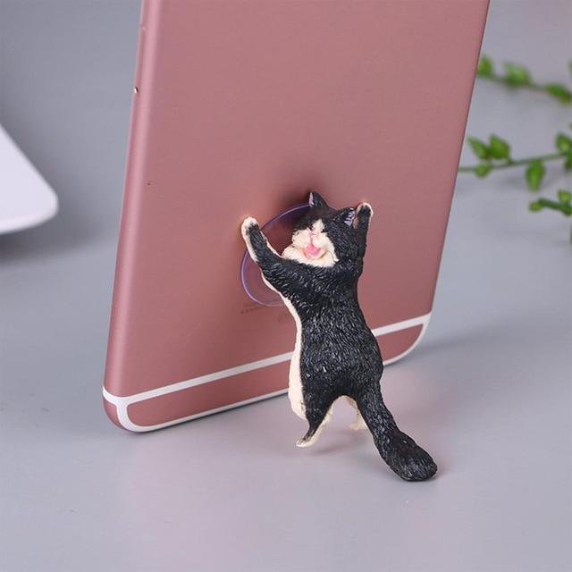 Cute Funny Cat Phone Holder Kickstand