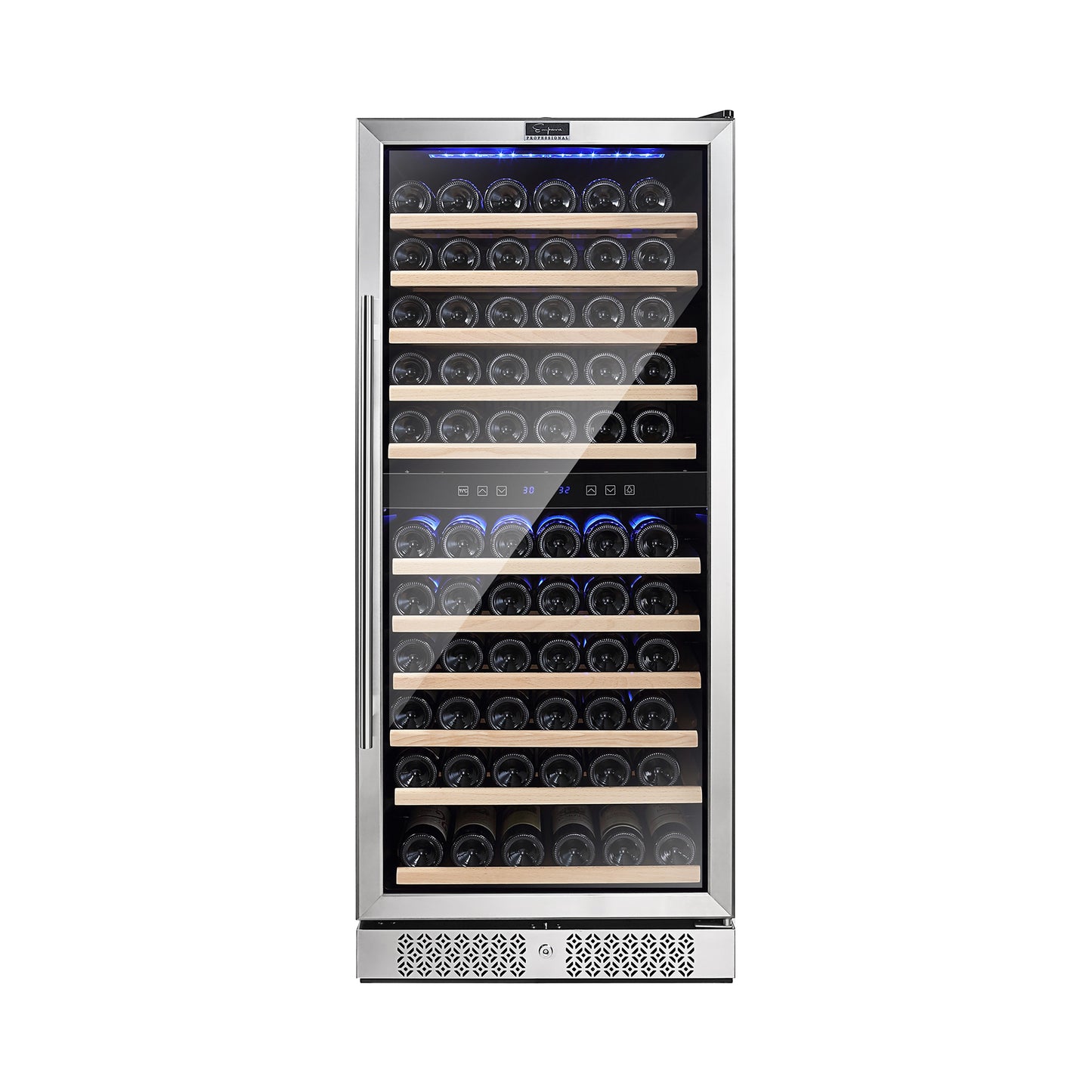 Empava WC06D Wine Refrigerator 55" Tall Dual Zone Wine Fridge