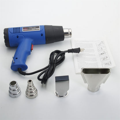 1500W 110V Dual-Temperature Heat Gun with 4pcs Concentrator Tips