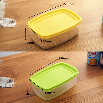 7 PCS Rainbow Food Storage Box