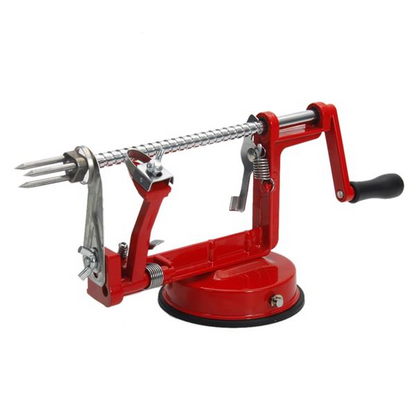 3-in-1 Stainless Steel Hand-cranking Slicer Apple Peeler