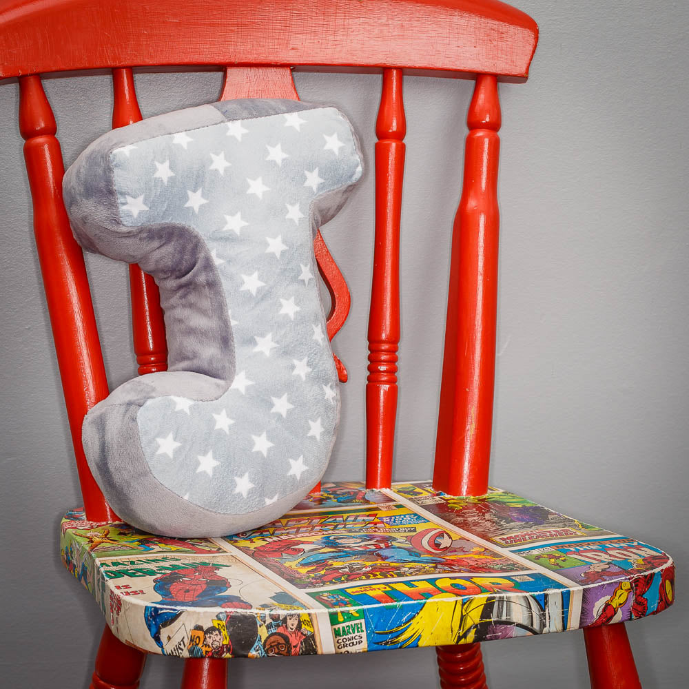 Alphabet Letter Cushion J - Home and Living Décor