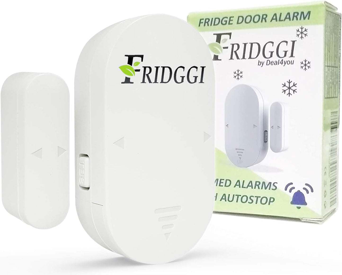 FRIDGGI - Fridge and Freezer Door Alarm with 60 Second Delay