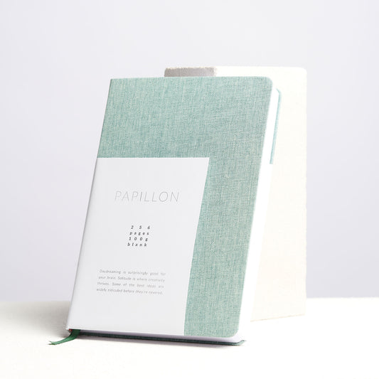 Papillon - Linen Hardcover Notebook