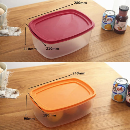 7 PCS Rainbow Food Storage Box