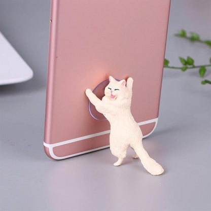 Cute Funny Cat Phone Holder Kickstand