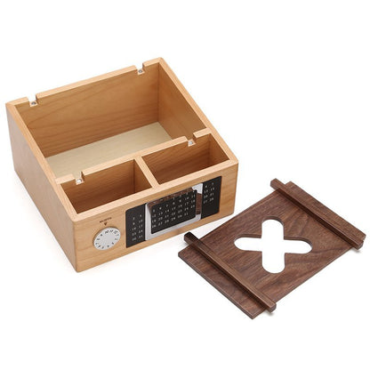 Wooden Calendar Storage Box